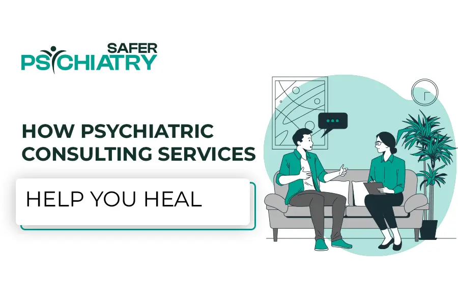 A professional about the mental health psychiatric consulting services in Consult center.