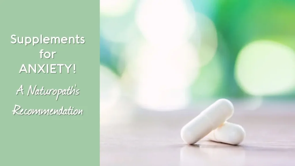 Herbal Anxiety Remedies with natural herbs, tea, and supplements for calming stress and anxiety