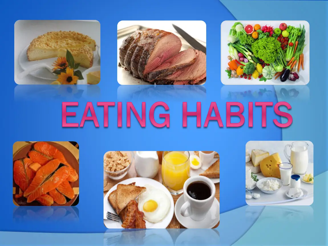 Eating Habits and Mental Health with healthy food choices