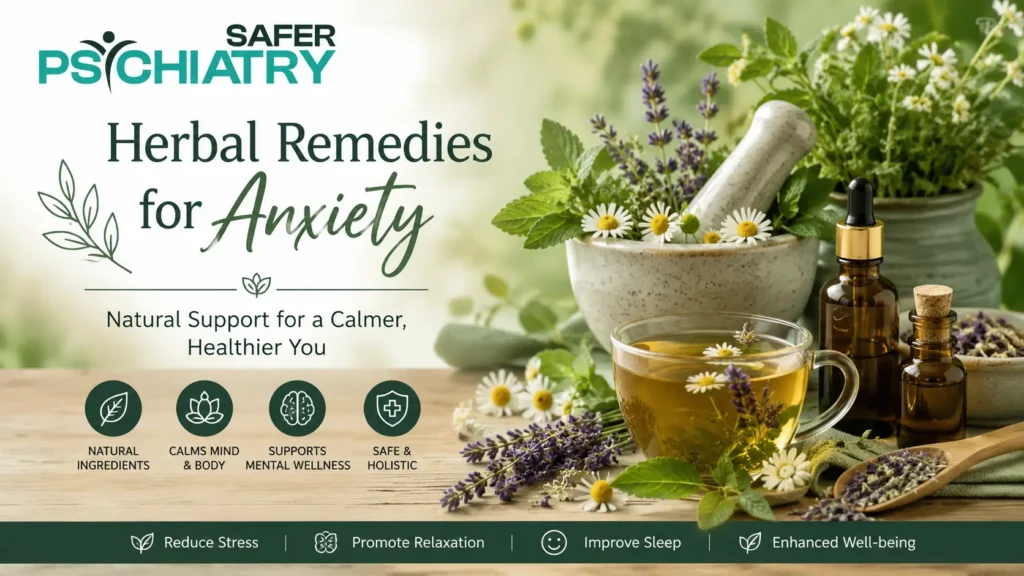 Herbal remedies for anxiety and natural mental wellness support